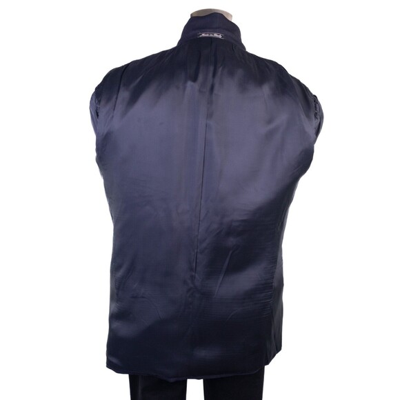 Mani Men's Striped 2 Button Sport Coat Jacket Blazer Wool Size 44RS Casual Suits - Picture 13 of 15